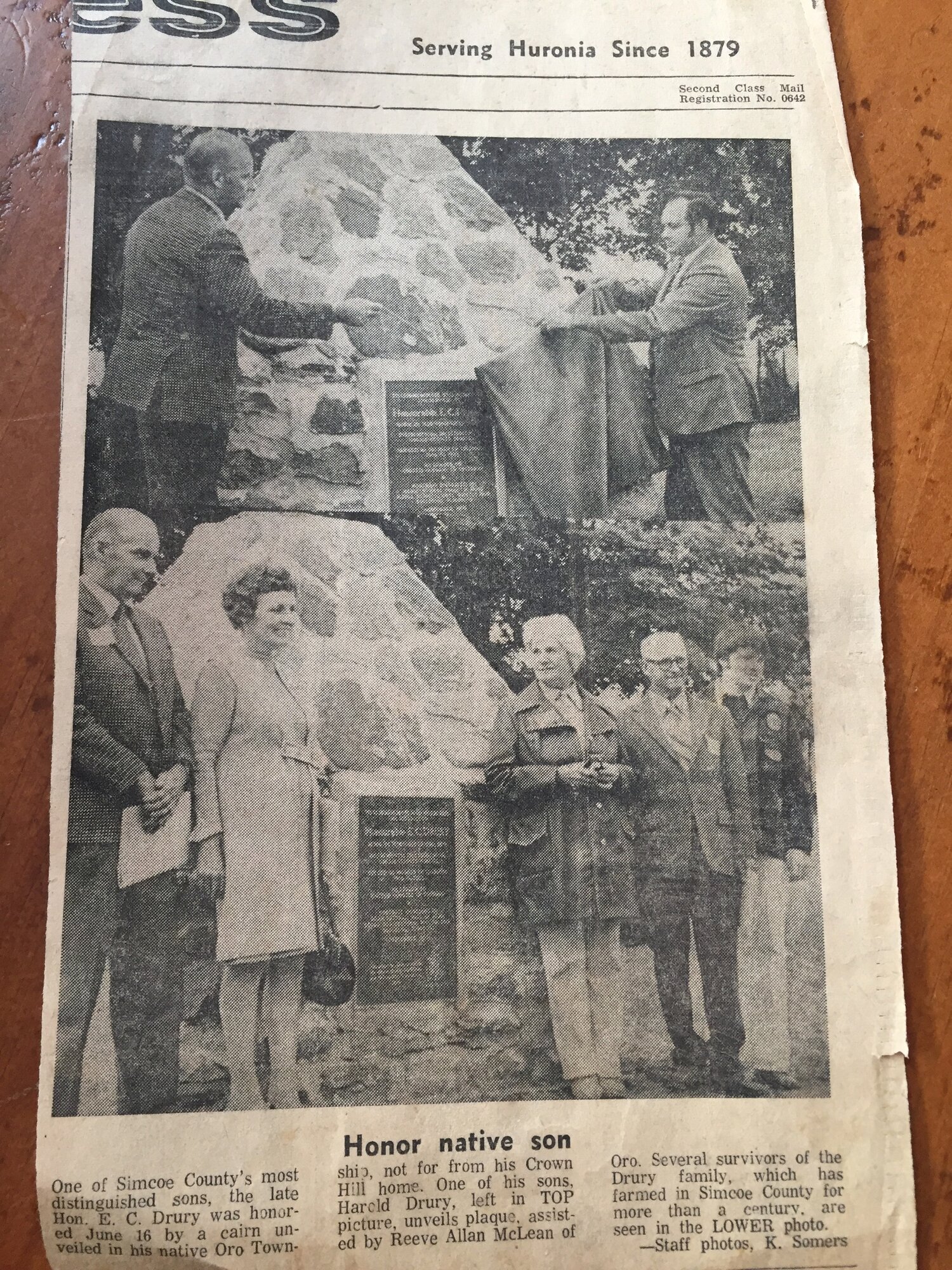 Historic Drury Family Photo